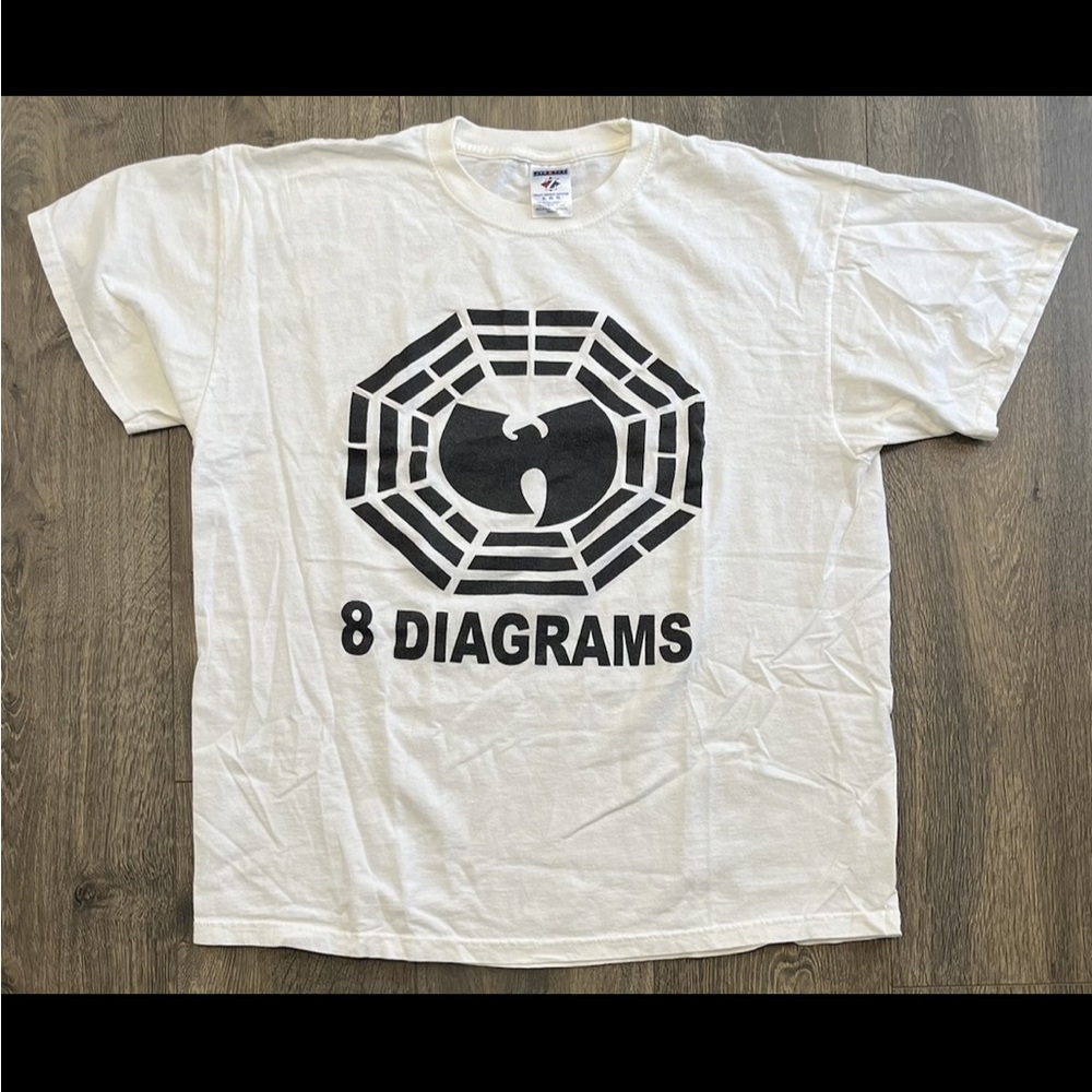 Vintage 2007 Wu Tang Clan 8 Diagrams Tee